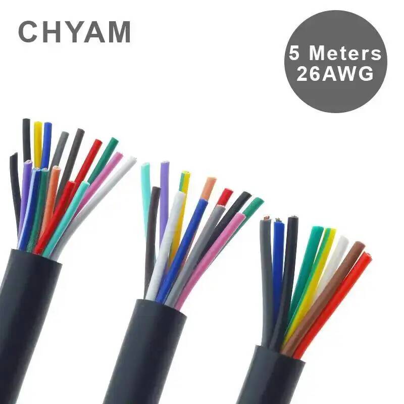 สายสีดํา 26AWG 0.12mm2 ทองแดงล - Copper Wire Roll บทวิจารณ์และราคา